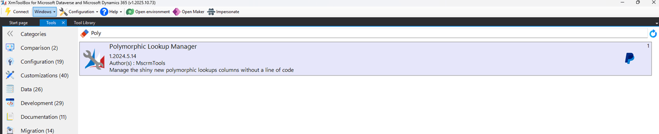 Polymorphic Lookup Manager