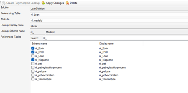 Polymorphic Lookup Manager - Create