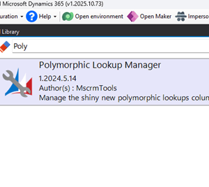 Polymorphic Lookup Manager
