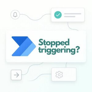 Flow Stopped Triggering?
